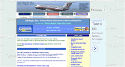 Desktop Screenshot of dmflightsim.co.uk
